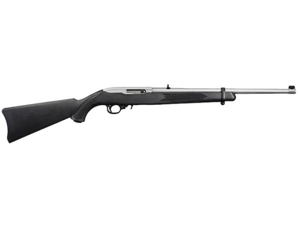 Ruger 10/22 Carbine Semi-Automatic Rimfire Rifle 22 Long Rifle 18.5" Barrel Stainless and Black