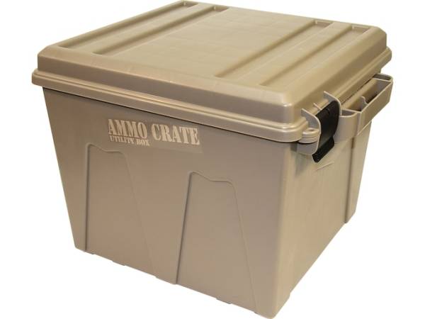 MTM Ammo Crate Polypropylene Dark Earth 12.1" Deep