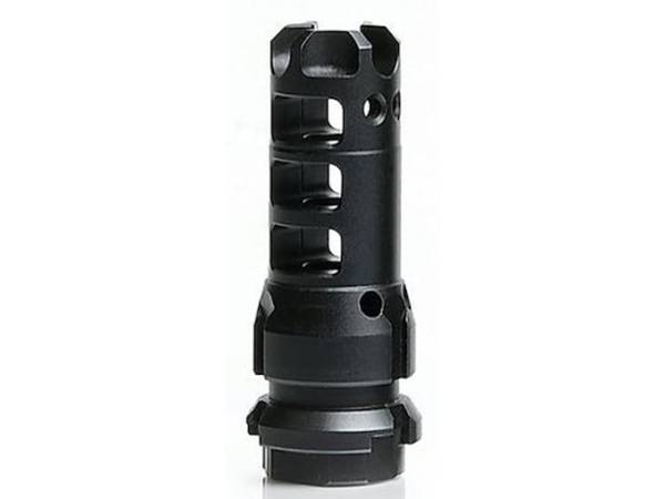 LANTAC Dragon Muzzle Brake with Dead Air KeyMo Quick Detach Suppressor Mount Thread Stainless Steel Nitride