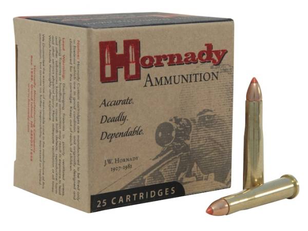 Hornady Varmint Express 22 Hornet Ammo 35 Grain Hornady V-Max Polymer Tip Box of 25