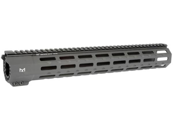 Midwest Industries Suppressor Compatible Free Float M-LOK Handguard AR-15 Aluminum Black