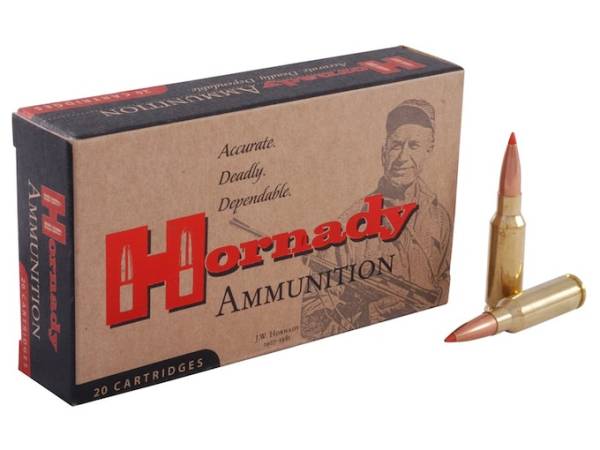 Hornady Custom 6.5 Grendel Ammo 123 Grain Hornady SST (Super Shock Tip) Polymer Tip Box of 20