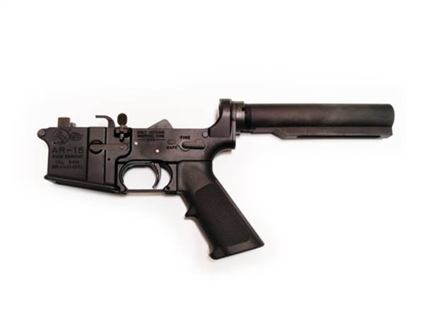 Colt AR15/SMG 9mm Semi-Auto Lower Receiver Assembly